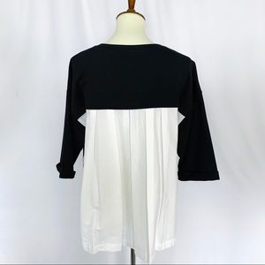 JULES & LEOPOLD Layered Sweat Top